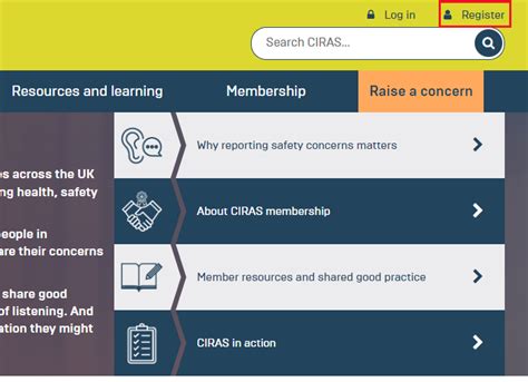 Register — CIRAS.